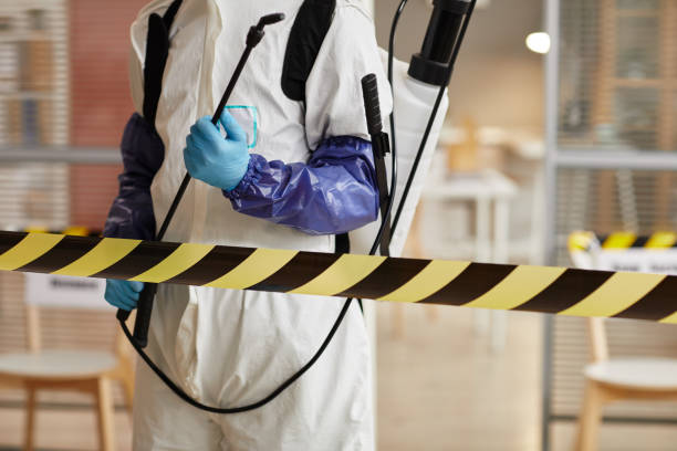 Professional Unattended Death Cleanup technician working in Holland, TX